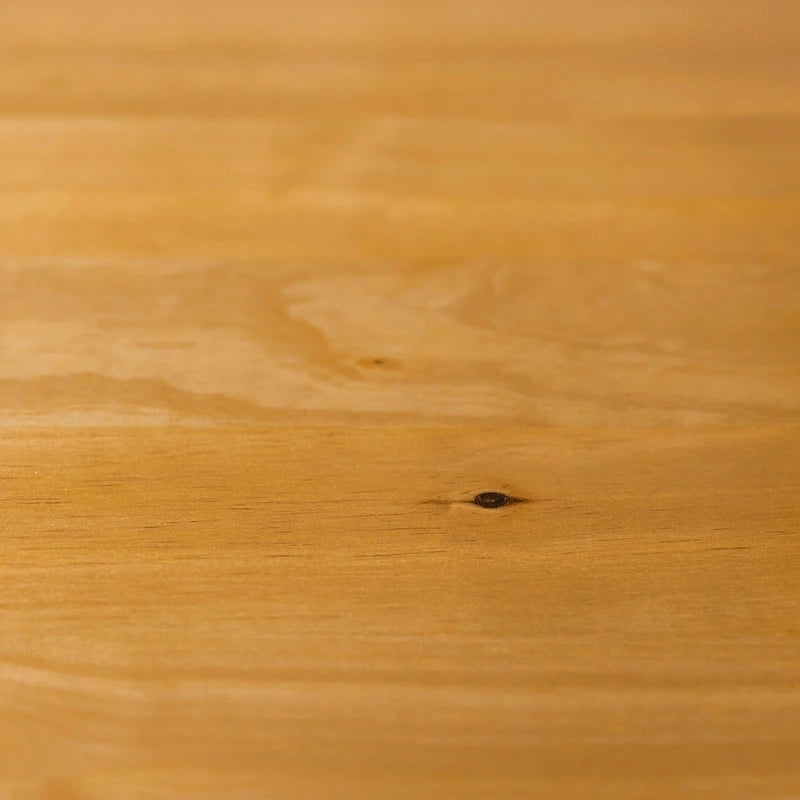 Letto a piattaforma con montanti in legno massello