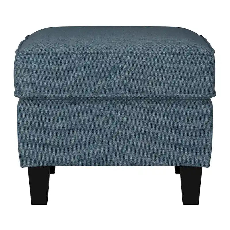 2 Piece Accent Chair with Ottoman Set