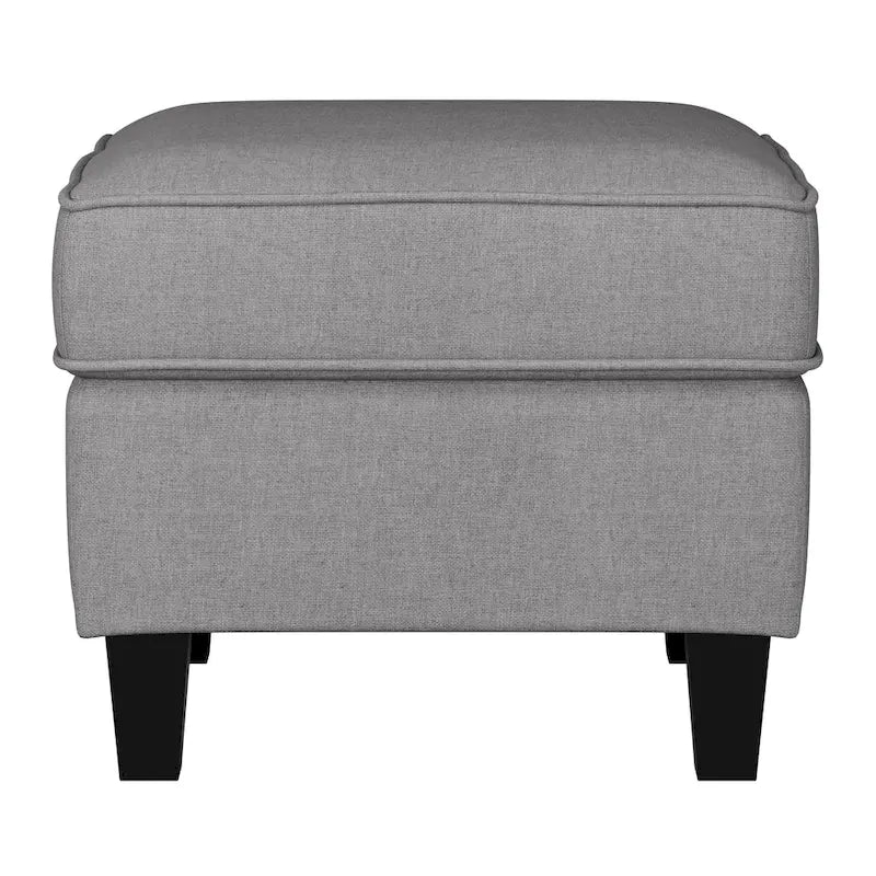 2 Piece Accent Chair with Ottoman Set