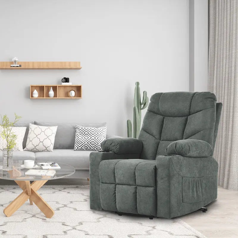 Modern Massage and Heating Recliner Sofa Chair