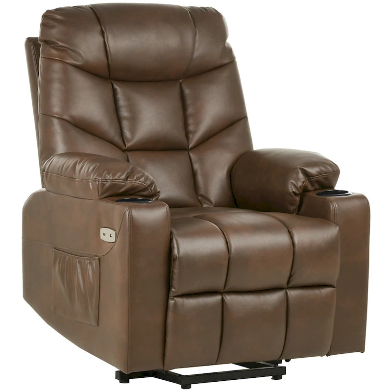 Modern Massage and Heating Recliner Sofa Chair