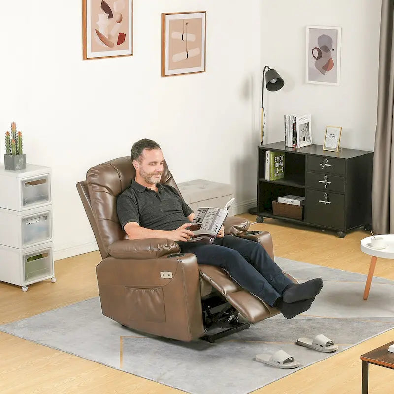 Modern Massage and Heating Recliner Sofa Chair