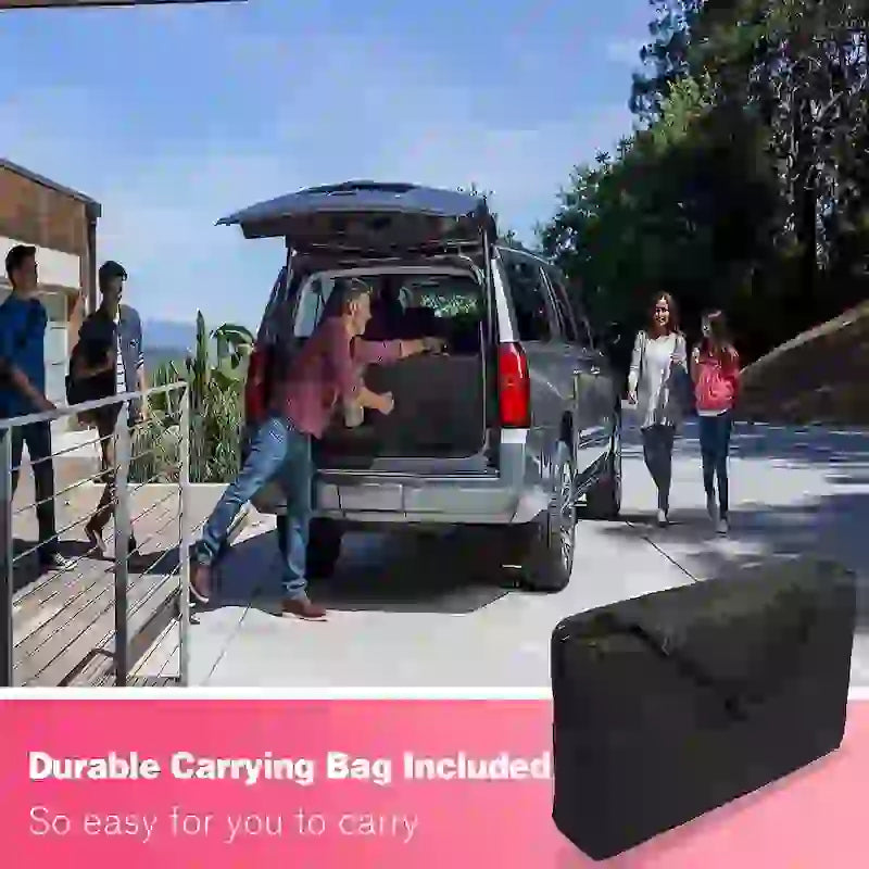 Massage Table 84 Inches Long Portable with Carry Case Table