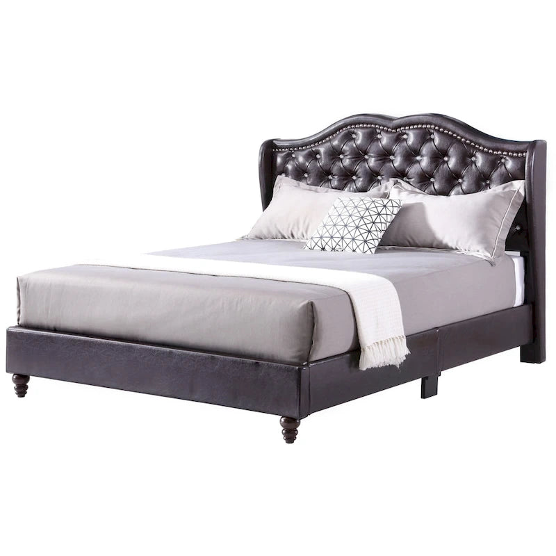 Nordic Style Tufted Upholstered Bed