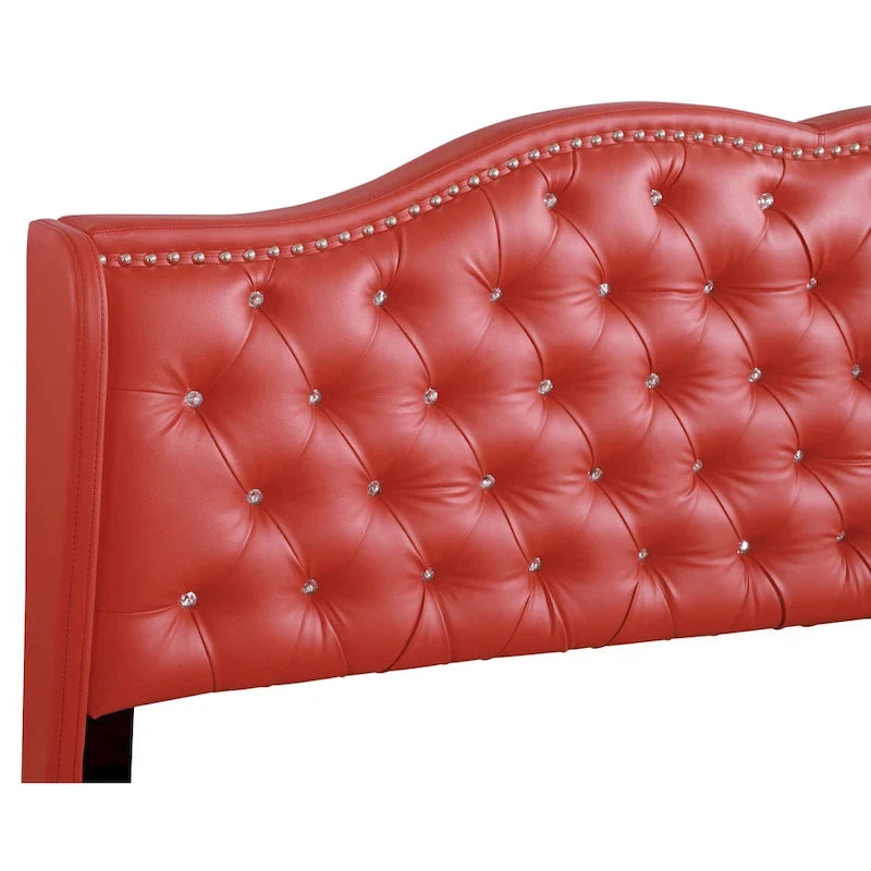 Nordic Style Tufted Upholstered Bed