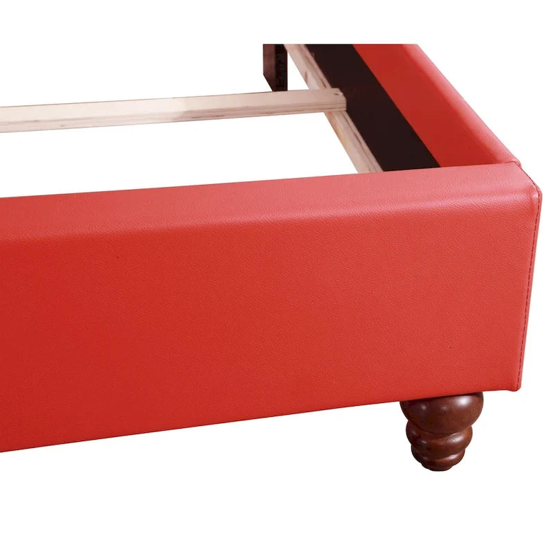 Nordic Style Tufted Upholstered Bed