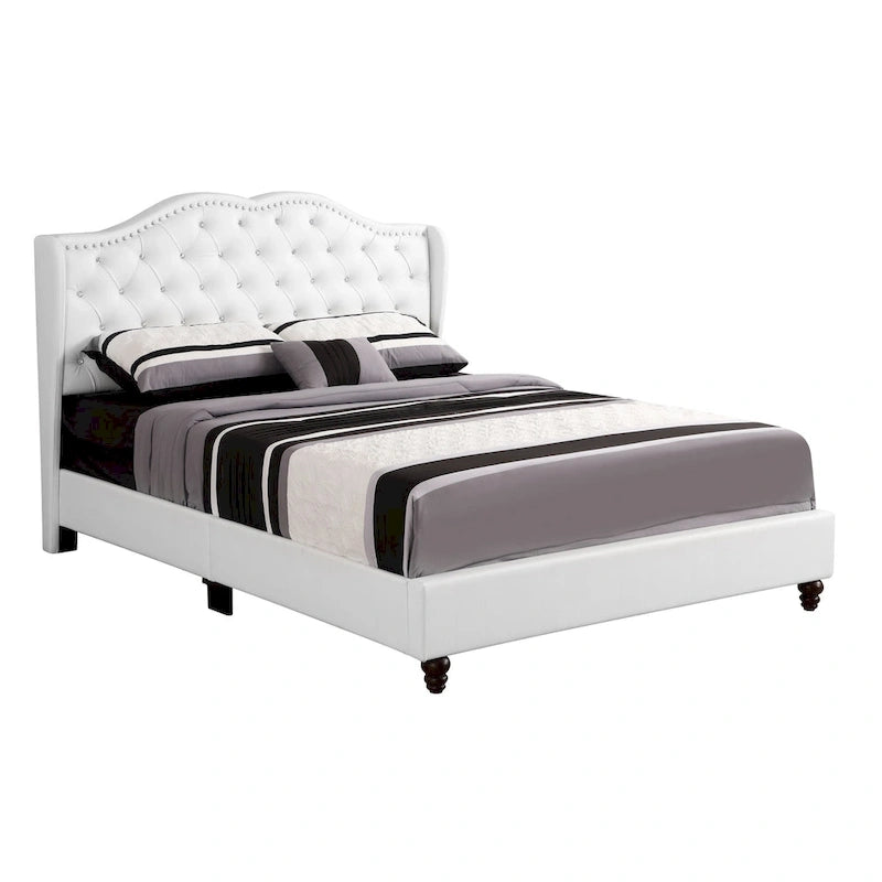 Nordic Style Tufted Upholstered Bed