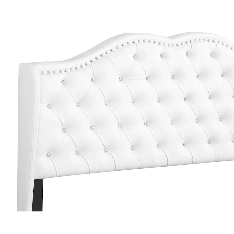 Nordic Style Tufted Upholstered Bed