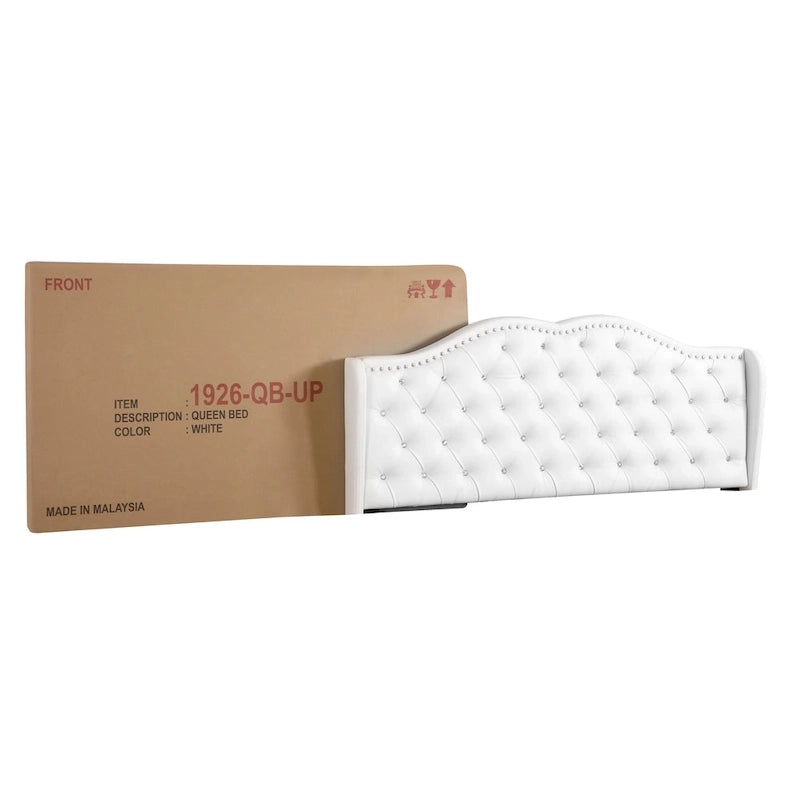 Nordic Style Tufted Upholstered Bed