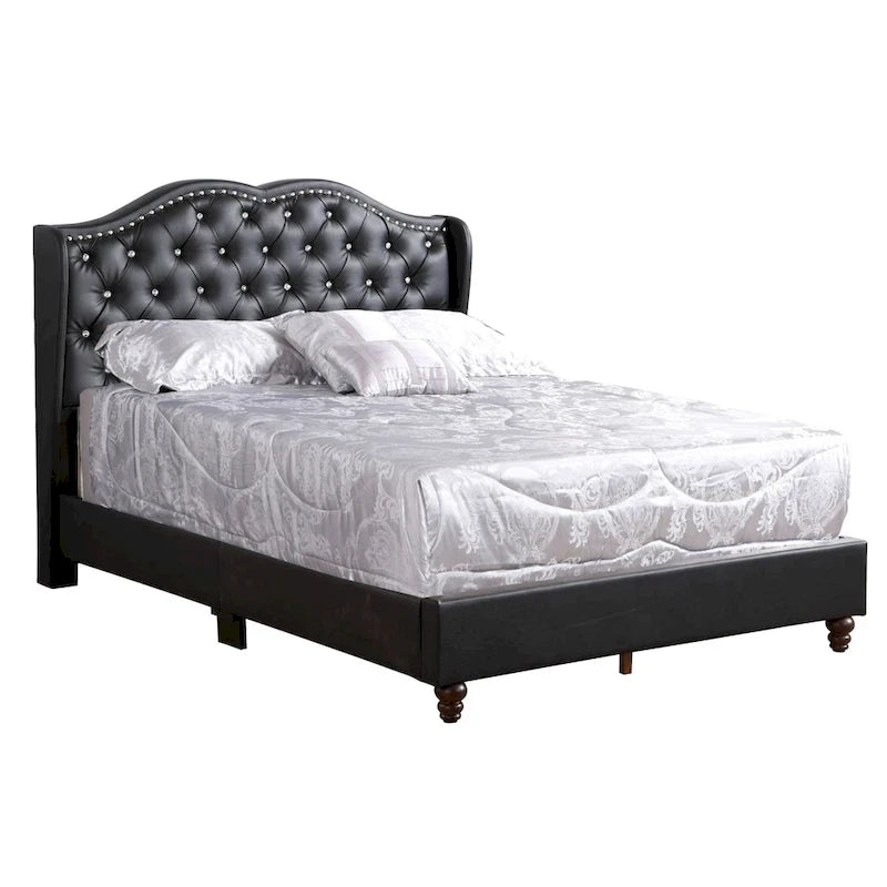 Nordic Style Tufted Upholstered Bed