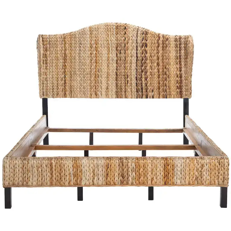 Letto costiero tradizionale in rattan