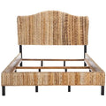 Letto costiero tradizionale in rattan