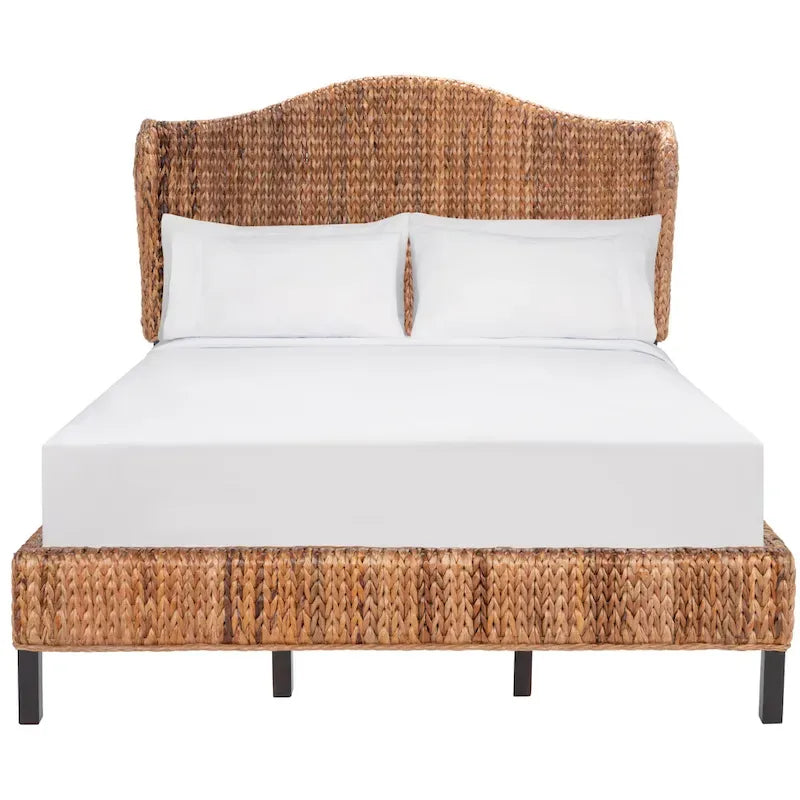 Letto costiero tradizionale in rattan