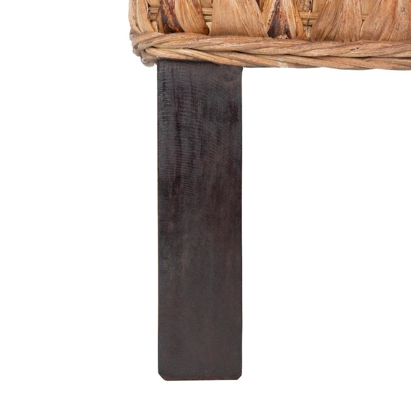 Letto costiero tradizionale in rattan
