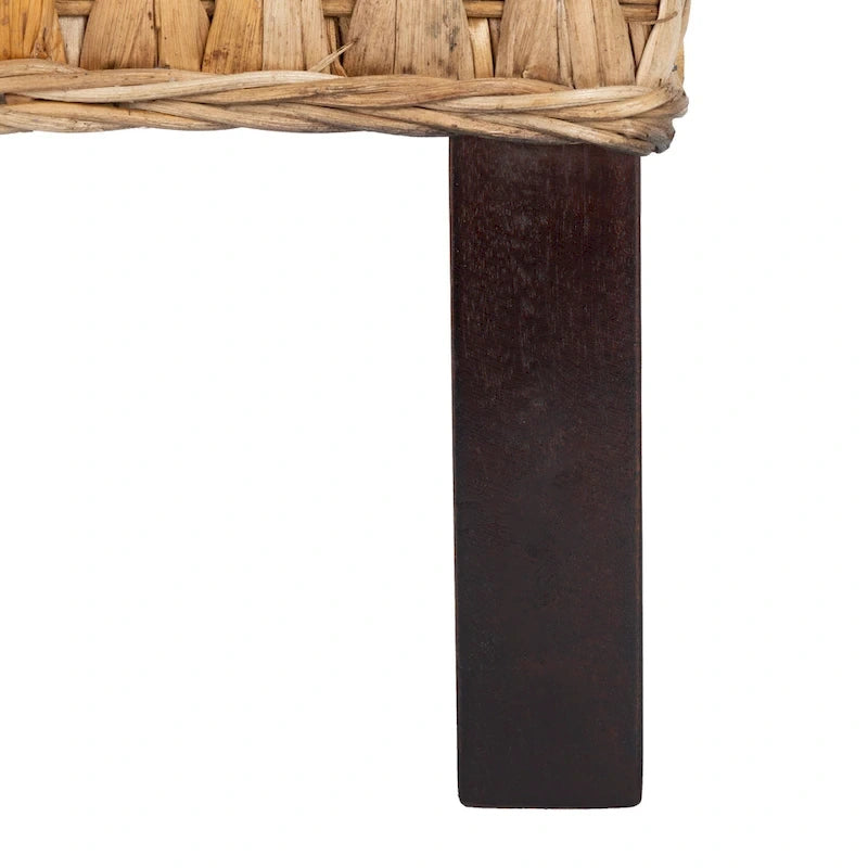 Letto costiero tradizionale in rattan