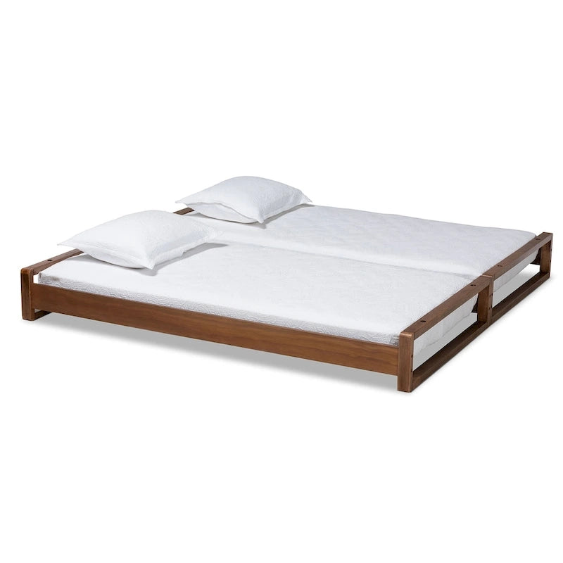 Modern and Contemporary Expandable Twin to King Bed Frame