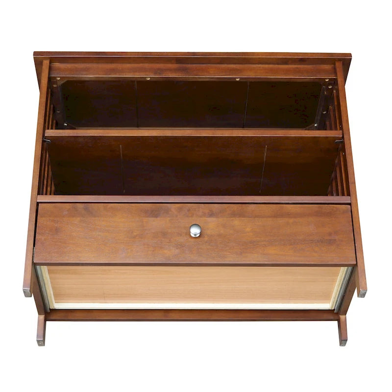 Solid Hardwood Corner TV Stand