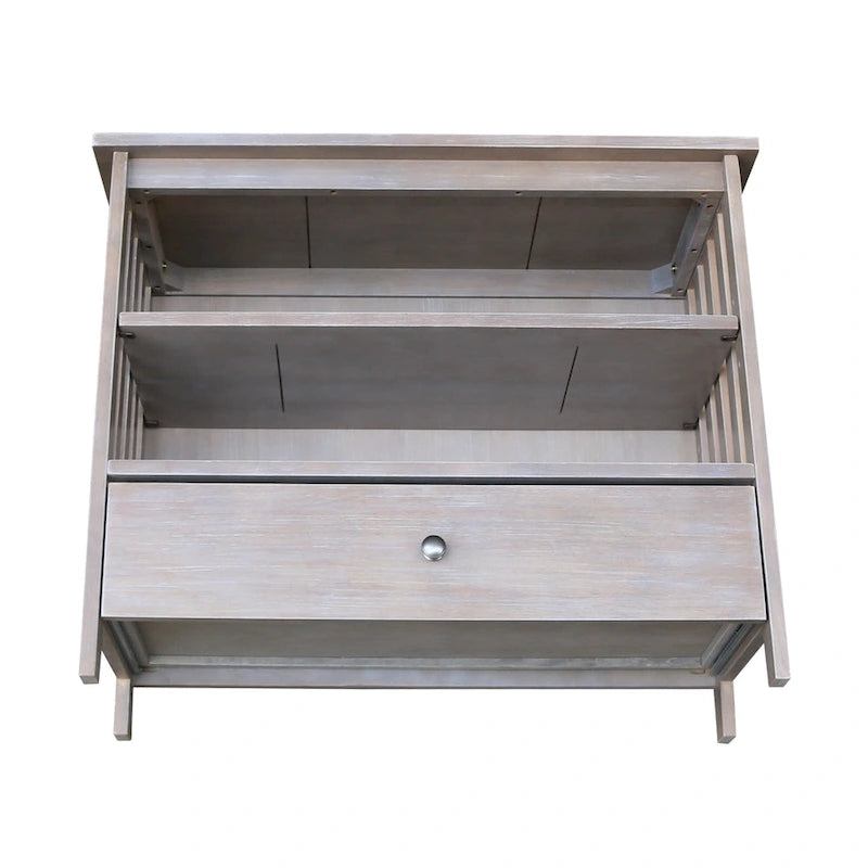 Solid Hardwood Corner TV Stand