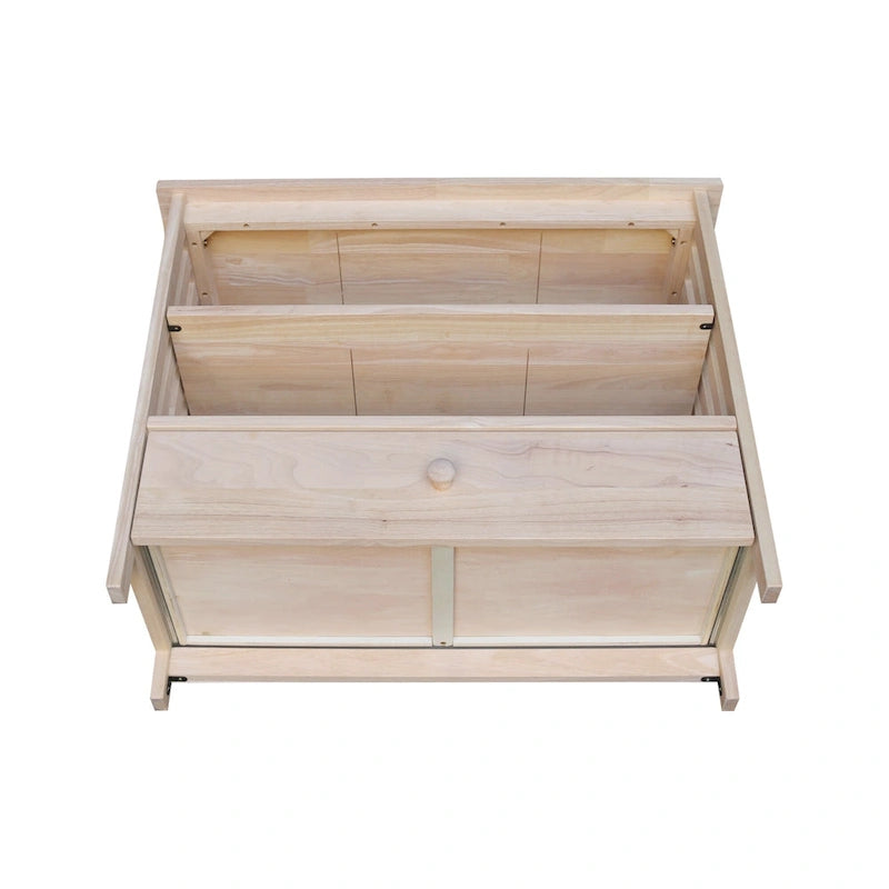 Solid Hardwood Corner TV Stand