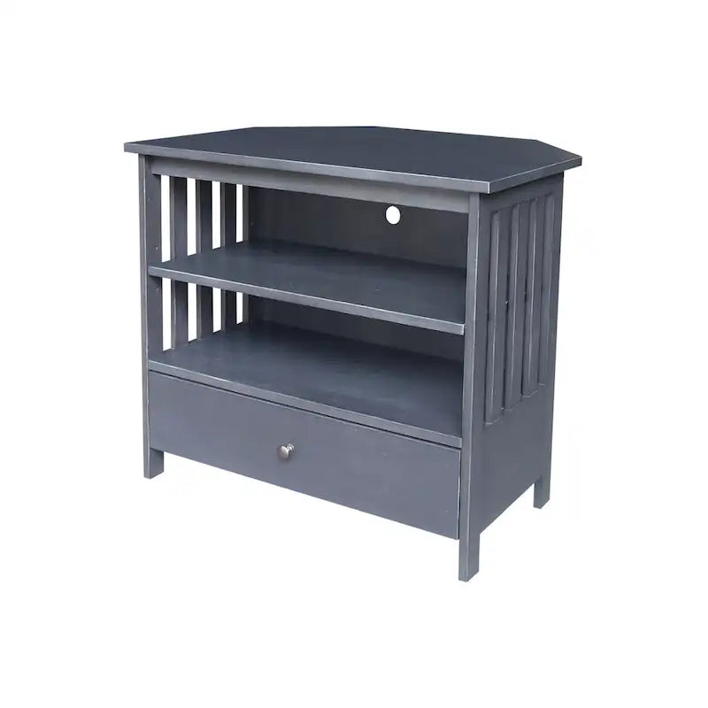 Solid Hardwood Corner TV Stand