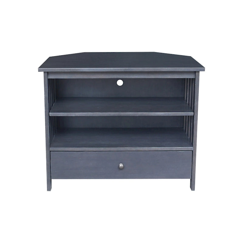 Solid Hardwood Corner TV Stand