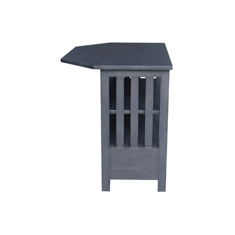 Solid Hardwood Corner TV Stand