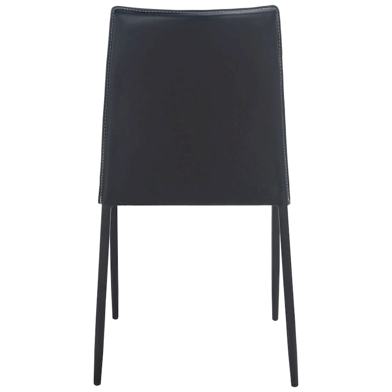 Nowoczesne krzesło do jadalni (zestaw 2 sztuk) - 21.7 W x 17.3 L x 32.7 H - 22Wx17Dx33H