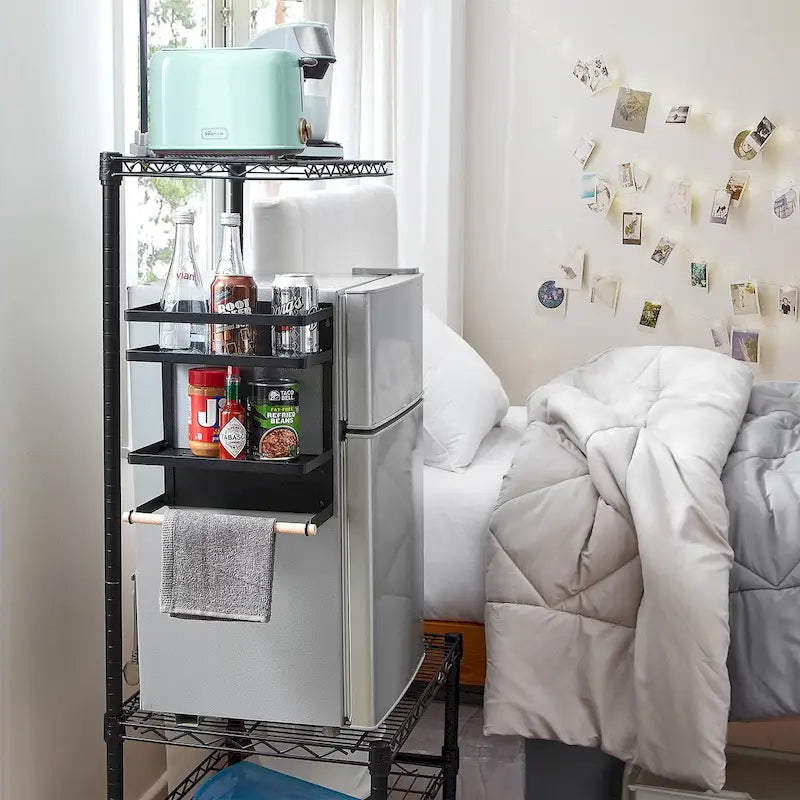 Magnetic Fridge Organizer Shelves