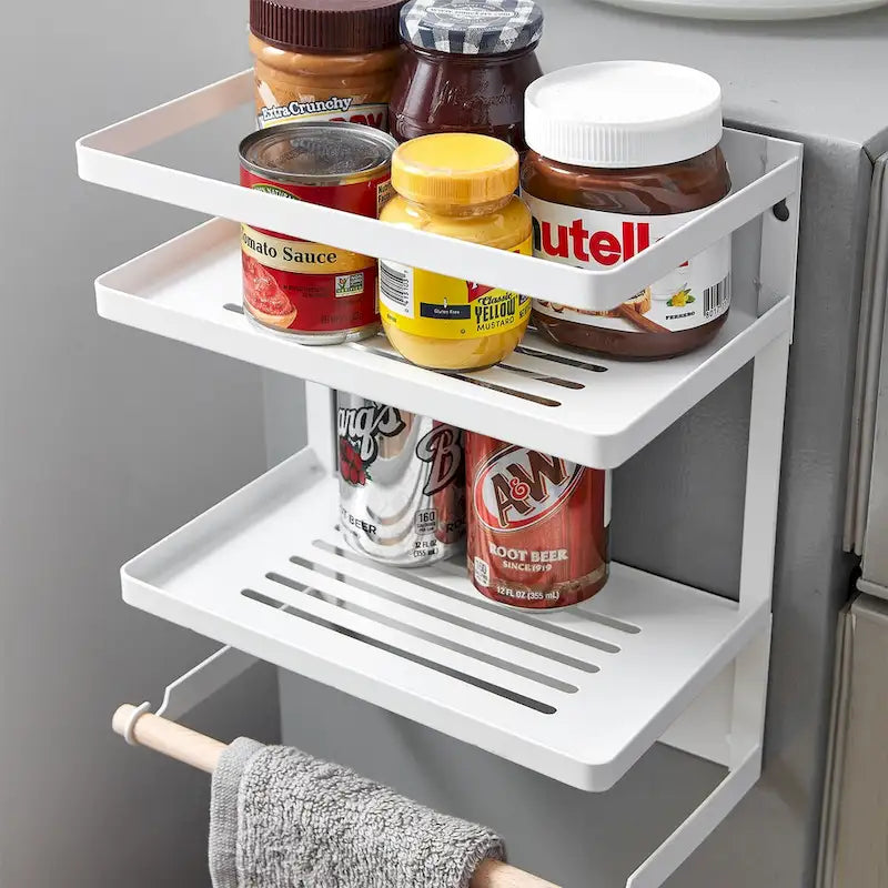 Mensole organizer magnetiche per frigorifero