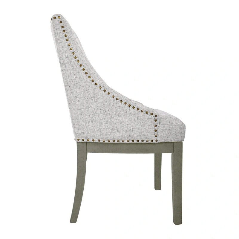 Modern Minimalist Style Upholstered Side Chair